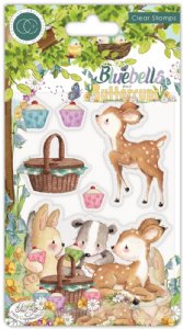 Craft Consortium - Clear Stamp - Bluebells and Buttercups - Picnic