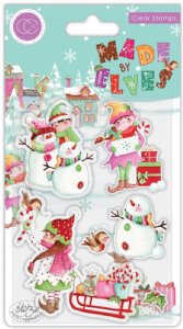 Craft Consortium - Clear Stamp - Made by Elves - Candy