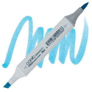 Copic - Sketch Marker - Flourescent Dull Blue Green CMFBG2