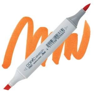 Copic - Sketch Marker - Cadmium Orange CMYR07