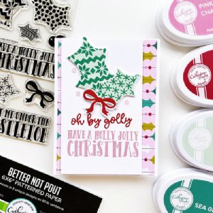 Catherine Pooler - Clear Stamps - Jolly Holly