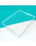 Catherine Pooler - Acrylic Grid Stamping Block - 4 7/8" X 6 1/8"
