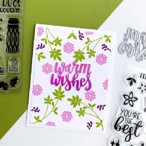 Catherine Pooler - Dies - Warm Wishes Word