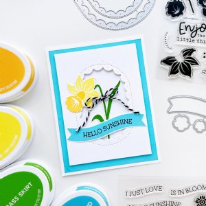 Catherine Pooler - Clear Stamps - Welcome Spring Sentiments