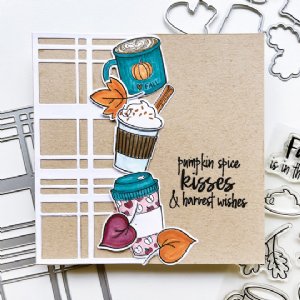 Catherine Pooler - Clear Stamps - Fall Calls for Lattes