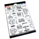 Catherine Pooler - Clear Stamps - Fall Calls for Lattes