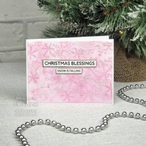 Creative Expressions - Sentiment Sheets - Christmas Blessings 