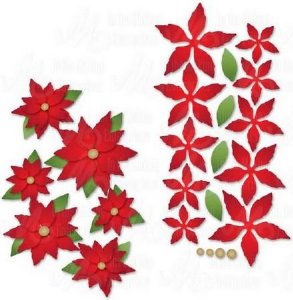 Dee's Distinctively - Dies - Mini Poinsettias