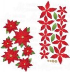 Dee's Distinctively - Dies - Mini Poinsettias