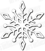 Dee's Distinctively - Dies - Classic Snowflake