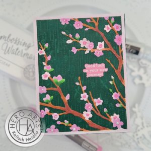 Hero Arts - Die - Cherry Blossom Cover Plate