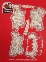 The Crafty Canuck - Dies - Happy Birthday With Shadows