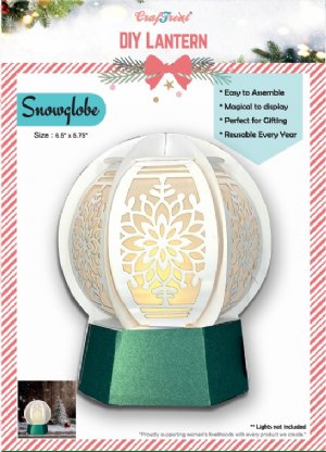 CrafTreat DIY - Paper Lanterns - Snowglobe