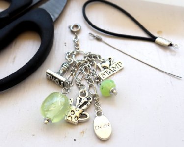 Dina Kowal Creative - Craft Dangle - Green