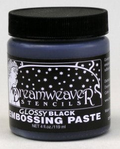Dreamweaver - Embossing Paste - Matte Black