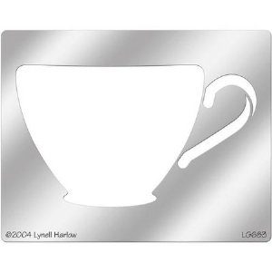 Dreamweaver - Embossing Template - Tea Cup