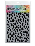 Dylusions - Stencil -  5X8" Teardrops (Small)