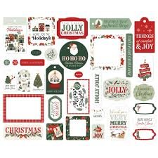 Echo Park - Frames & Tags - Baking Christmas Cheer