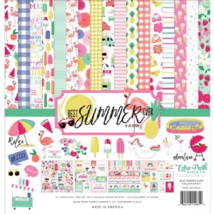 Echo Park - 12X12 Collection Kit - Best Summer Ever