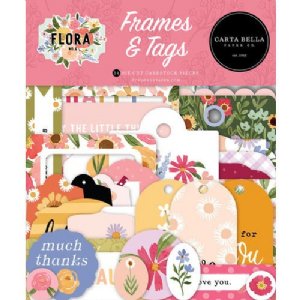 Carta Bella  - Frames & Tags - Flora No. 6