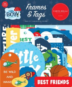 Carta Bella  - Frames & Tags - Little Boy
