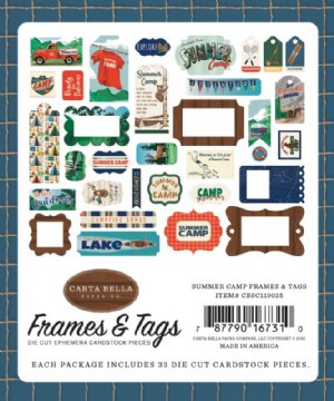 Echo Park - Frames & Tags - Summer Camp