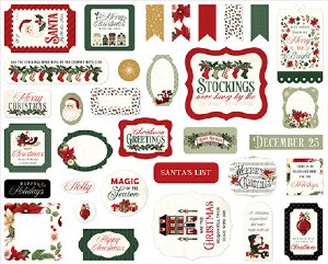 Echo Park - Ephemera - A Vintage Christmas
