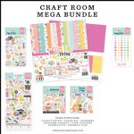Echo Park - 12X12 Collection Kit - Craft Room Mega Bundle