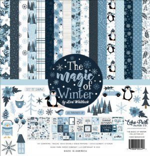 Echo Park - 12X12 Collection Kit - The Magic of Winter