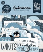 Echo Park - Embellishments - Ephemera Pack  The Magic of Winter