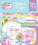 Echo Park - Frames & Tags -  Make A Wish Little Girl