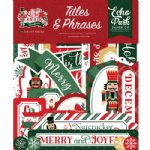 Echo Park - Titles & Phrases - Nutcracker Christmas