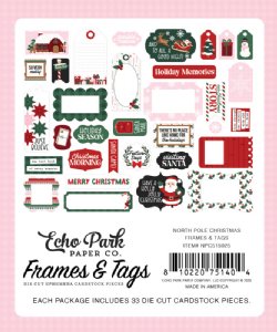 Echo Park - Frames & Tags - North Pole Christmas