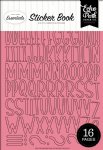 Echo Park - Sticker Book - Pink Alpha 
