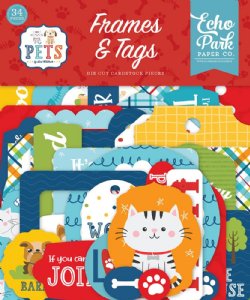 Echo Park - Frames & Tags -  Pets