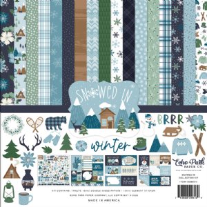 Echo Park - 12X12 Paper Collection Kit - Snowed In Collection Kit