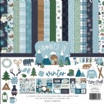 Echo Park - 12X12 Paper Collection Kit - Snowed In Collection Kit
