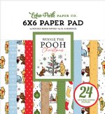 Echo Park - 6X6 Paper Pad - Winnie The Pooh Christmas