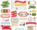 Echo Park - Titles & Phrases - Winnie The Pooh Christmas