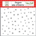 Echo Park - Stencil - Winnie The Pooh Christmas - Spending Time With You Stars