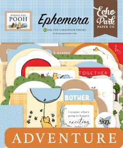 Echo Park - Ephemera  - Winnie The Pooh 
