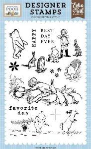 Echo Park - Clear Stamps - Favorite Day With Pooh 