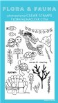 Flora and Fauna - Clear Stamp - Mermaid Camping