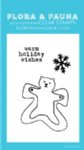 Flora and Fauna - Clear Stamp - Mini Polar Snow Angel