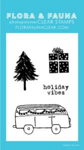 Flora and Fauna - Clear Stamp - Mini Holiday Van