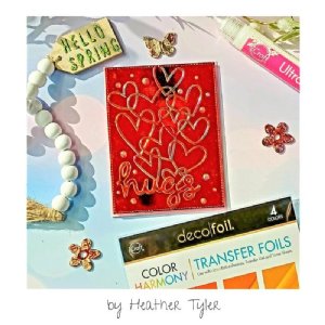 Therm-O Web - Deco Foil Color Harmony Transfer Foils - Shades of Orange