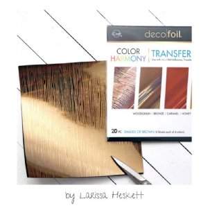 Therm-O Web - Deco Foil Color Harmony Transfer Foils - Shades of Brown