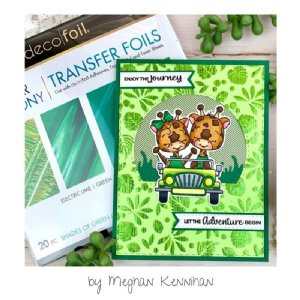 Therm-O Web - Deco Foil Color Harmony Transfer Foils - Shades of Green