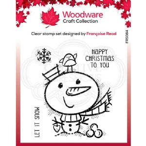 Woodware - Clear Stamps - Little Snowman