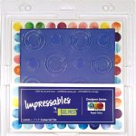 Gel Press - Reusable Gel Printing Plate -  Impressables Repeat Circles